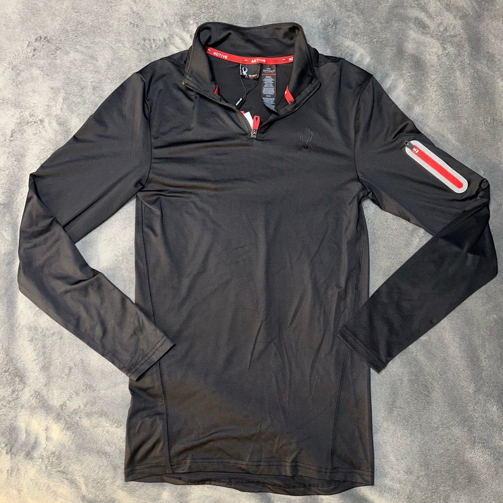 Spyder Active Mens Long‎ Sleeve Pullover